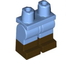 Hips and Legs with Dark Brown Boots Pattern