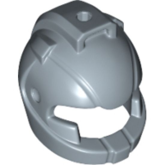 Minifigure, Headgear Helmet Space with Air Intakes and Hole on Top
