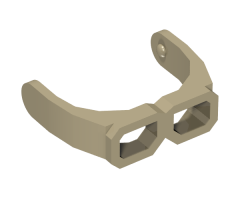Minifigure, Headgear Accessory Visor Goggles