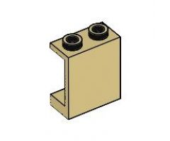 Panel 1 x 2 x 2 - Hollow Studs