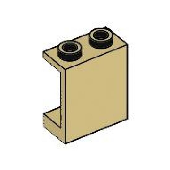 Panel 1 x 2 x 2 - Hollow Studs
