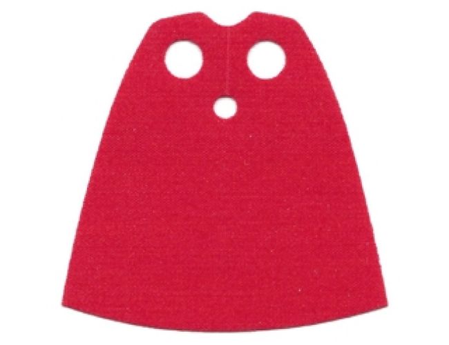 Minifigure, Body Wear Cape Cloth, Standard - Traditional Starched Fabric - Height 4 cm (22231)