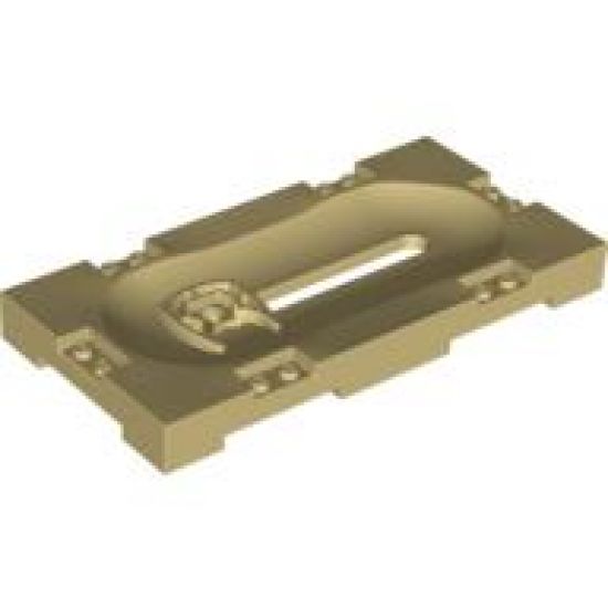 Sports Field Section 8 x 16 with Horizontal Slot and Same Color Sliding Holder, Assembly