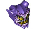 Minifigure, Visor Mask Ninjago Oni with Mask of Hatred with Closed Mouth Pattern