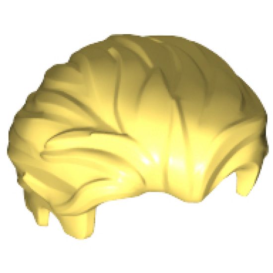 Minifigure, Hair Swept Back with Slight Widow's Peak and Short Sideburns