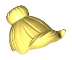 Minifigure, Hair Female with Top Knot Bun and Forelock