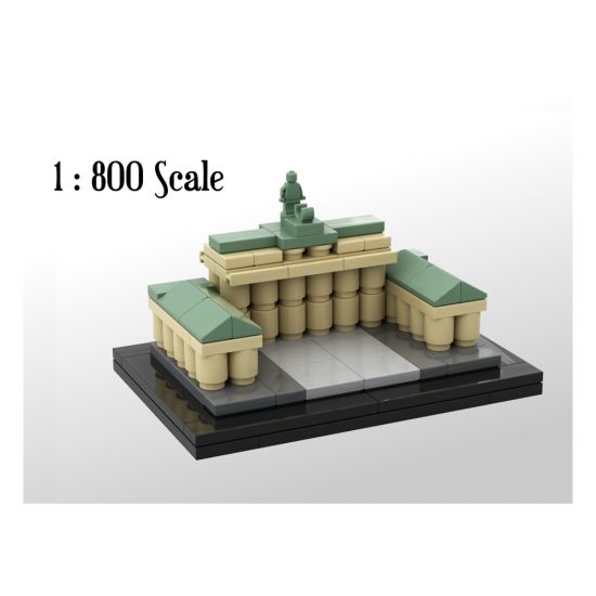 Brandenburg Gate 1:800 Scale (Brandenburger Tor)