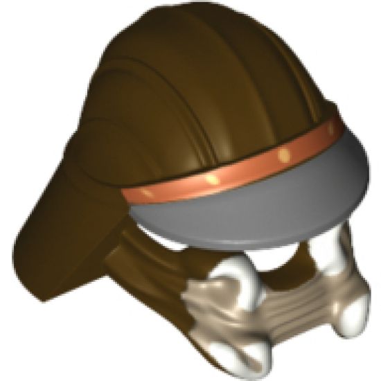 Minifigure, Headgear Helmet SW Skiff Guard (Lando Pattern)