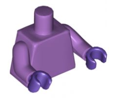 Torso Plain / Medium Lavender Arms / Dark Purple Hands