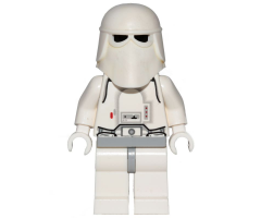 Snowtrooper, Light Bluish Gray Hips, White Hands (Hoth Stormtrooper)