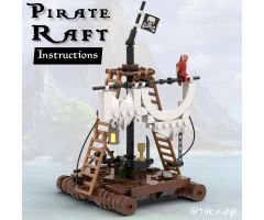 PIRATE RAFT - LEGO PIRATE MOC