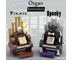 PIRATE AND SPOOKY ORGAN - LEGO PIRATES HALLOWEEN MOC