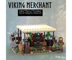 VIKING MERCHANT - LEGO VIKINGS MOC