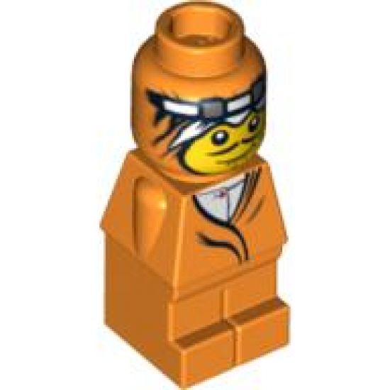 Microfigure Ramses Pyramid Adventurer Orange (Without Belt)