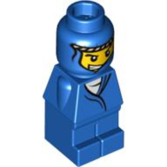 Microfigure Ramses Pyramid Adventurer Blue (Without Belt)