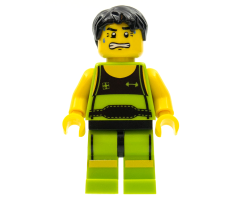 Weightlifter, Series 2 (Minifigure Only without Stand and Accessories)