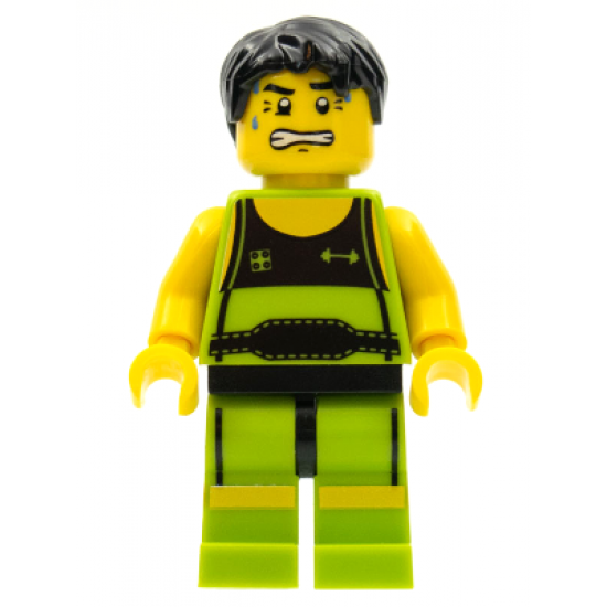 Weightlifter, Series 2 (Minifigure Only without Stand and Accessories)