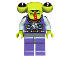 Space Alien, Series 3 (Minifigure Only without Stand and Accessories)