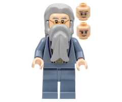 Albus Dumbledore, Sand Blue Outfit with Silver Embroidery