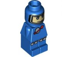 Microfigure Meteor Strike Astronaut Blue