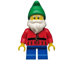 Lawn Gnome, Series 4 (Minifigure Only without Stand and Accessories)
