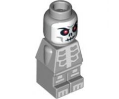Microfigure Ninjago Skeleton Light Bluish Gray