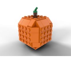 Pumpkin - Brick Built 4x4 face