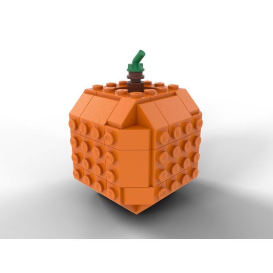 Pumpkin - Brick Built 4x4 face