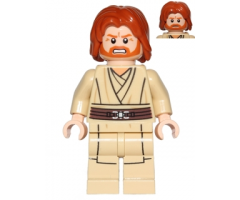 Obi-Wan Kenobi (Mid-Length Tousled with Center Part Hair)