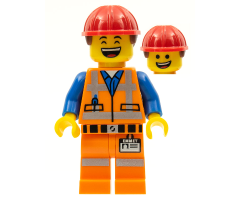 Hard Hat Emmet, The LEGO Movie (Minifigure Only without Stand and Accessories)