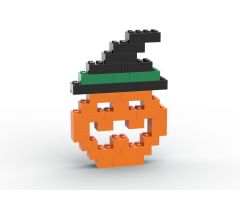 Pumpkin Witch Halloween Decoration