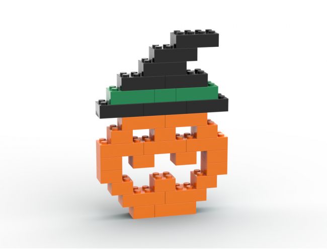 Pumpkin Witch Halloween Decoration