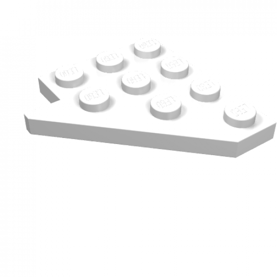 Wedge, Plate 4 x 4 Wing Right