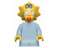 Maggie Simpson, The Simpsons, Series 1 (Minifigure Only without Stand and Accessories)