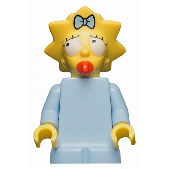 Maggie Simpson, The Simpsons, Series 1 (Minifigure Only without Stand and Accessories)