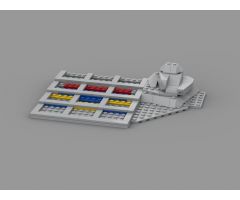 Space Display Stand for Series 26 Minifigures