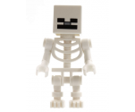 Skeleton with Cube Skull