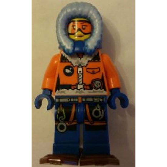 Arctic Explorer, Female with Snowshoes