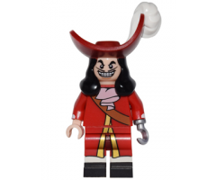 Captain Hook, Disney, Series 1 (Minifigure Only without Stand and Accessories)