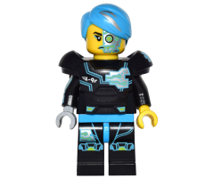 Cyborg, Series 16 (Minifigure Only without Stand and Accessories)