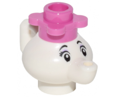 Mrs. Potts - Dark Pink Flower