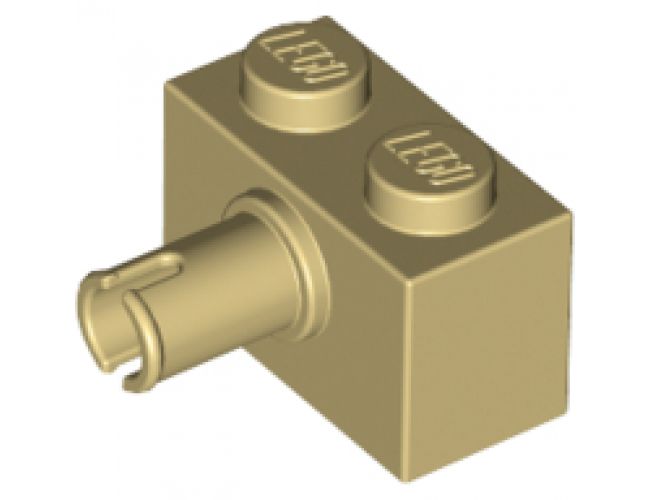 Brick, Modified 1 x 2 with Pin
