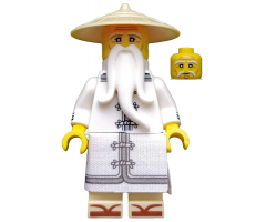 Master Wu, The LEGO Ninjago Movie (Minifigure Only without Stand and Accessories)