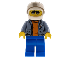 Coast Guard City - Helicopter Pilot with Sunglasses