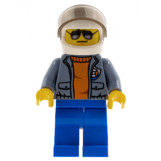 Coast Guard City - Helicopter Pilot with Sunglasses