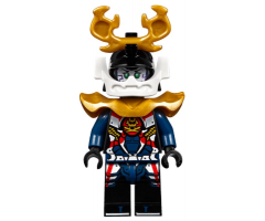 Samurai X (Pixal / P.I.X.A.L.) - Sons of Garmadon / Hunted, Large Horns