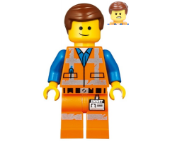 Emmet - Lopsided Smile / Angry, Worn Uniform