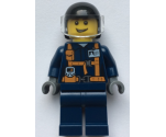 Helicopter Pilot - Dark Blue Suit with Harness