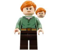 Claire Dearing - Sand Green Shirt