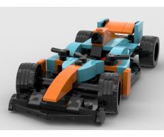 Custom open wheel racer (Gulf)